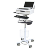 Omnimed Medical Grade All-in-One Computer Stand W 10' Cord Reel & Med Drawer 350707_712